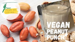 Peanut Punch Recipe [upl. by Lrad]