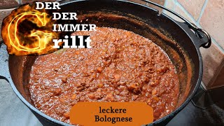 Bolognese Soße aus dem Dutch Oven [upl. by Sinnaiy]