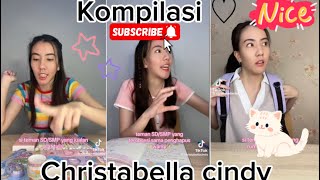 ♥Cr christabella cindy⬅︎⬅︎ kompilasi christabella cindy [upl. by Yerffej20]