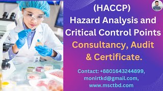 HACCP  Hazard Analysis amp Critical Control Point Consultancy amp Certificate  Contact8801643244899 [upl. by Arbed342]