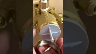 Delta Shower Valve Set Up  Where does the shower cartridge go [upl. by Lemra]