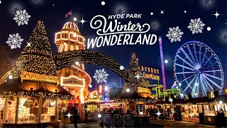 Experience the MAGIC of Hyde Park Winter Wonderland in London 2024 [upl. by Noskcire]