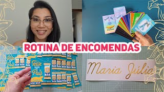 VLOG  PRODUÇÃO DE CARTAS DE TAROT ADESIVO VINIL BALAS PERSONALIZADAS PARA O DIA DOS PAIS [upl. by Perrins]