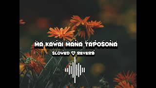 Ma kawai mana taposona Pashto song Slowed amp Reverb  Peaceful song [upl. by Eyaf190]