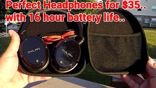 Dylan over ear Bluetooth Wireless Headphones  16 Hour battery [upl. by Harlen]