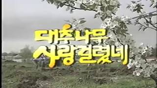 KBS 대추나무사랑걸렸네 오프닝 타이틀 영상 1997년 [upl. by Prager]