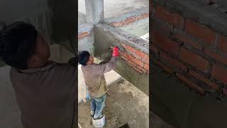 Good Plaster Work Technology Construction Process plaster capcut youtubeshorts shorts [upl. by Abebi852]