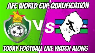 Zimbabwe vs Lesotho  Fifa World Cup Qualification  Today Football Zim fc vs Les Fc [upl. by Minnnie]