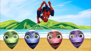 Siêu nhân nhện🔴Spider Man attacked by Hulk family vs Joker vs Team 5 Spider Man best vs shark spider [upl. by Tavy491]