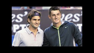 Federer vs Tomic ● AO 2013 R3 HD Highlights [upl. by Kezer]