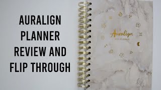 Auralign Planner Review and Flip Through [upl. by Sida]