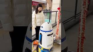 ROBOT PENJUAL ES KRIM GUNUNG STOWBERY ⁉️shorts funny dubbing robot [upl. by Rosol]