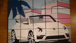 Peinture nouvelle coccinelle new Beetle by MATZ [upl. by Warner687]