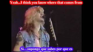 Guns N Roses  So Fine subtitulado  español  ingles [upl. by Gromme]