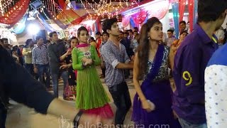 Navratri Garba 2015 AmbaMata Temple Banswara 18 October 2015 [upl. by Nagaem]