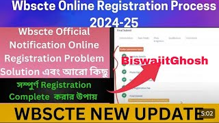 WBSCTE online Registration Problem solution [upl. by Paulie]