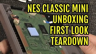 NES Classic Mini Unboxing First Look amp Teardown  YouTube [upl. by Eirellam11]