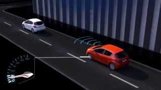 Active City Brake Peugeot 208 restylée 2015 facelift  Vidéo officielle  wwwfelinecc [upl. by Essila]