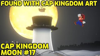 Super Mario Odyssey  Cap Kingdom Moon 17  Found with Cap Kingdom Art [upl. by Hendon]