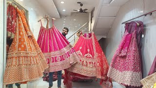 osm Sabyasachi Lehenga handmade full customisation in Chandni Chowk Delhi shopping [upl. by Reaht]