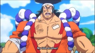 White Beard calls Oden his little brother  One Piece [upl. by Nanete]