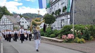 Festzug in Bigge  SchützenfestSonntag 2024 [upl. by Bonneau343]