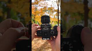 Turning a Helios 442 Lens in a TiltShift Lens photography [upl. by Ayikat]