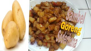 RESEP SAMBEL GORENG KENTANG SEDERHANA [upl. by Gomez363]