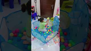 Ball pit  Fun with colorful balls [upl. by Etka629]