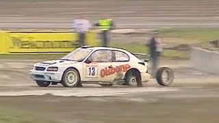 European Rallycross Highlights 2006 Norway Andreas Eriksson Ford Fiesta T16 4x4 Div 1 B amp A Finals [upl. by Sharyl]