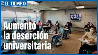 Aumentó la deserción universitaria en Colombia  El Tiempo [upl. by Enimsaj]