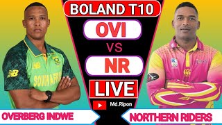 Boland T10 League 2024Northern Raiders vs Overberg Indwe live [upl. by Daggett]