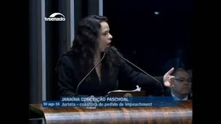 IMPEACHMENT Janaina Paschoal abre fase de debates e reafirma pedaladas fiscais [upl. by Vaasta]