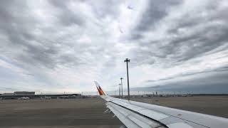 Philippine Airlines A321neo pushback taxi and takeoff from Chubu Centrair International Airport [upl. by Bez]