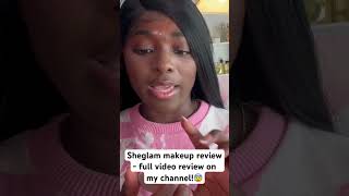 Shein makeup😱foryou makeup viralvideo fyp shein review sheglam [upl. by Eetsirk716]