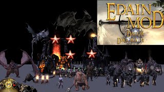 LOTR BFME2 ROTWK Dagor Dagorath  Edain Hero Submod  Goblin Faction Complete Overview and Showcase [upl. by Oirevas]