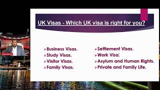 UK Visas  Which UK visa is right for you [upl. by Grevera]