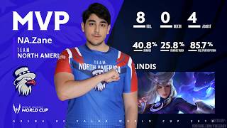 NORTH AMERICA vs VIETNAMwc DAY 1 HIGHLIGHTS  AWC 2019  Arena of Valor  LiênQuânMobile  傳說對決 [upl. by Eniladam]