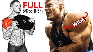 SHOULDER WORKOUT  Targets Front Delt  Side Delts  Rear Delt [upl. by Ronalda]