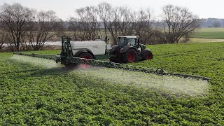 FENDT 826 mit iNUMA PROFESSIONAL 7030 Pflanzenschutzspritze  4K [upl. by Ohare702]