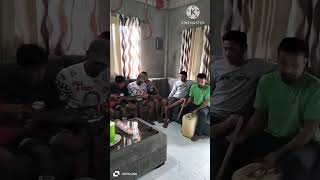 Adan ken Evahernandez brotherspractice with improvise drum [upl. by Auhsuj992]