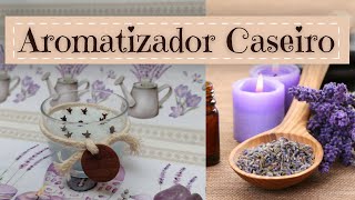 AROMATIZADOR DE AMBIENTES com sal grosso e amaciante de roupas  Repelente de insetos natural [upl. by Glynda808]