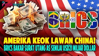 AS Terlilit Masalah Utang China dan BRICS Buang Surat Utang Amerika Senilai Miliaran Dollar [upl. by Pardew]