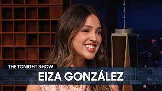 Eiza González Auditioned for Robert Rodriguez in a Wedding Dress  The Tonight Show [upl. by Ylaek846]