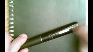 Livescribe smartpen  How to check the battery status [upl. by Brandtr]