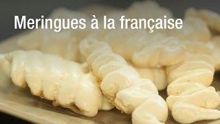 Recette de meringues à la française [upl. by Enrev81]