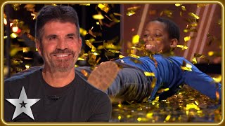 GOLDEN BUZZER is one of the BEST VOICES Simons ever heard  Auditions  BGT 2023 [upl. by Regnij]