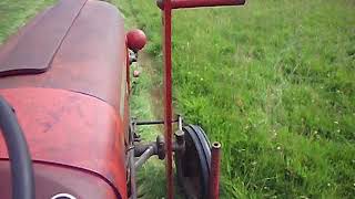 Massey Ferguson 821 D Finger Bar Mower [upl. by Drolyag]