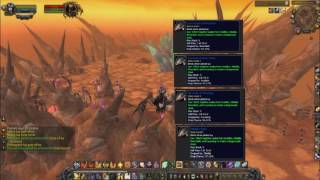 Blades Edge Mountains gold farm per h 70k more tmog farm [upl. by Brost]