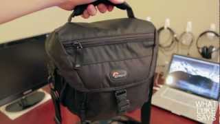 Review Lowepro Nova 160 AW Camera Bag [upl. by Ynatil55]